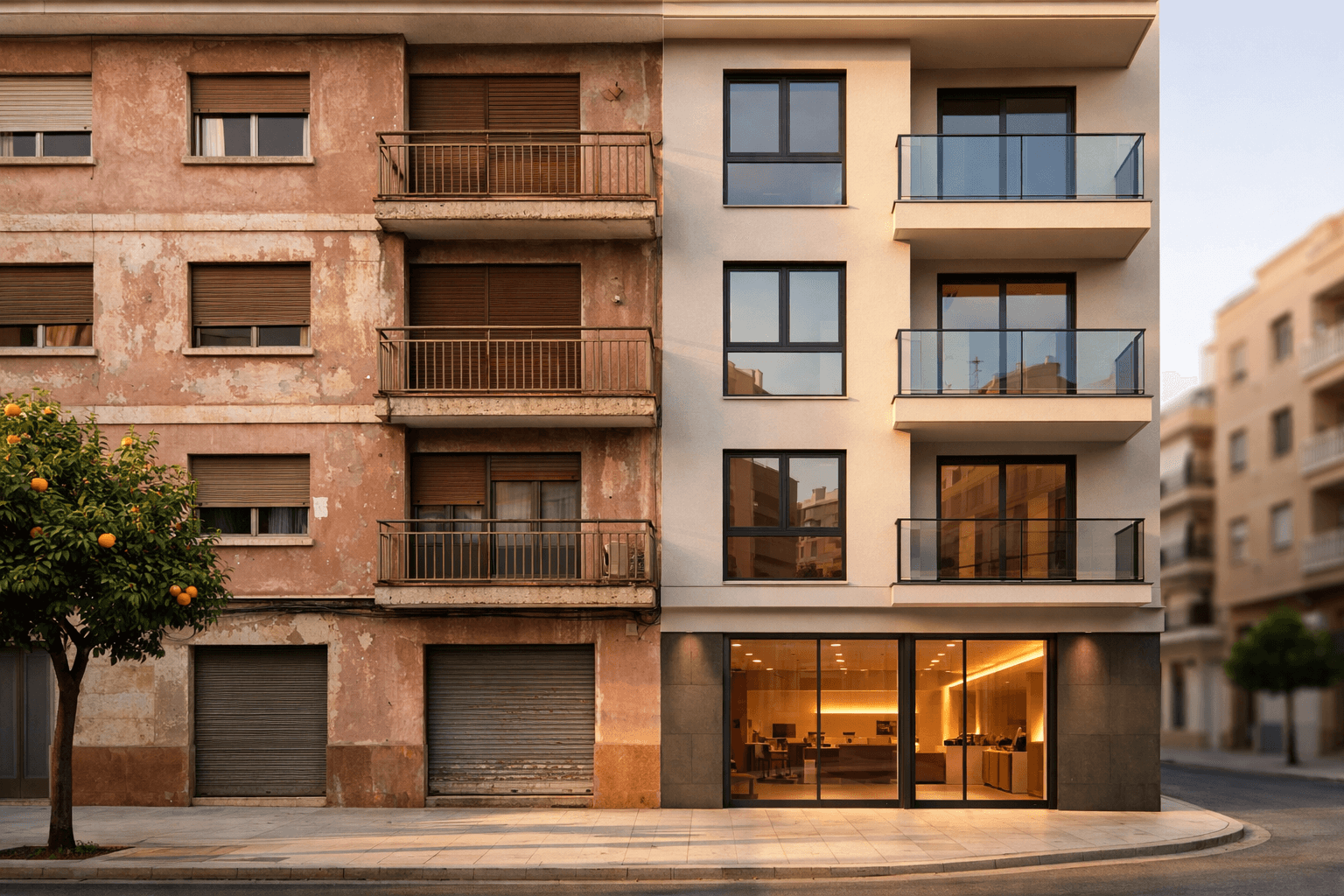 Rehabilitación de fachadas y cubiertas: criterios técnicos y normativos (guía completa)